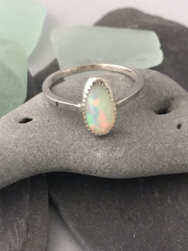 Custom Made Opal Ring for you! Custom made by the sea!