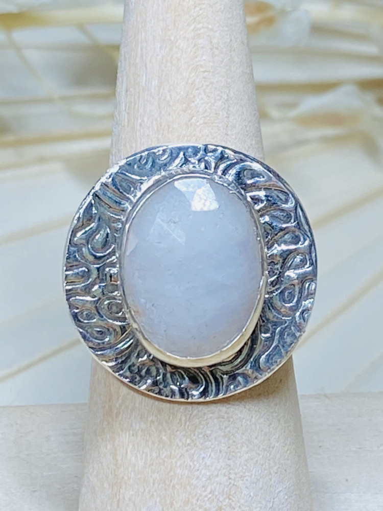 Alabaster Sapphire Ring