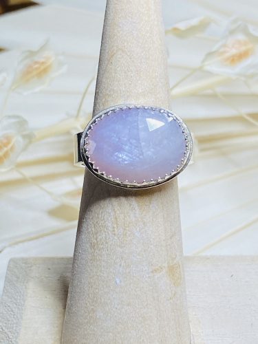 Rosy Cheeks Sapphire Ring